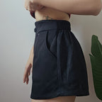 【T280】 中国结旗袍太空棉短裤 Cheongsam Style Short Pants