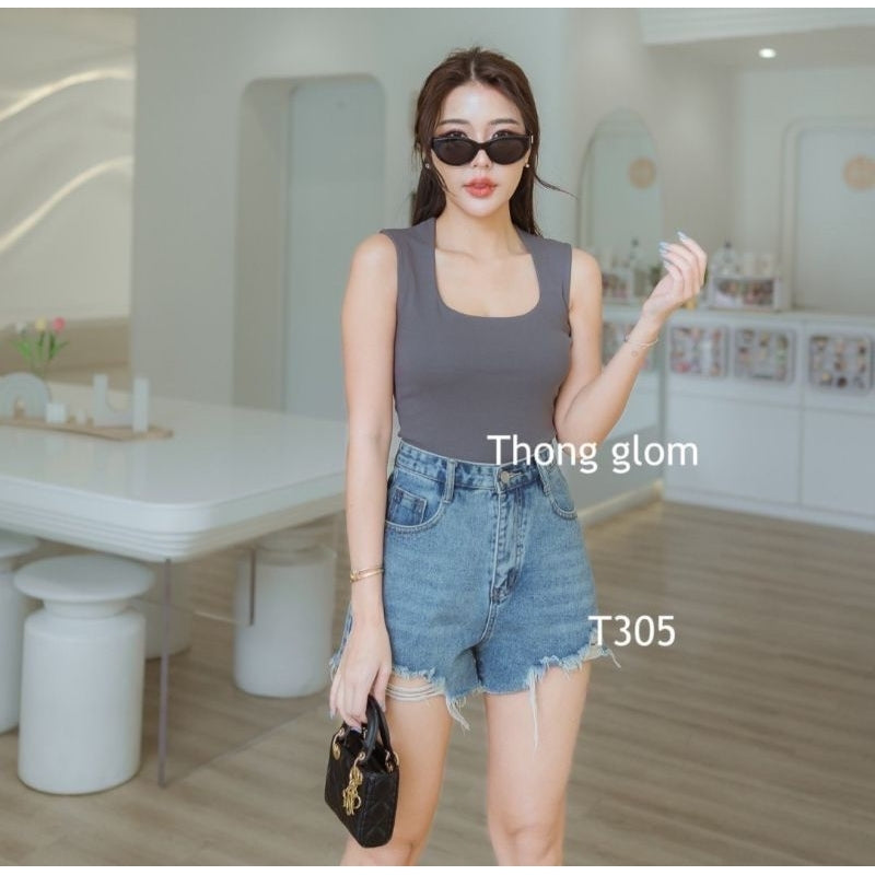 【T312】遮副乳+显身材背心上衣 Thong Glom