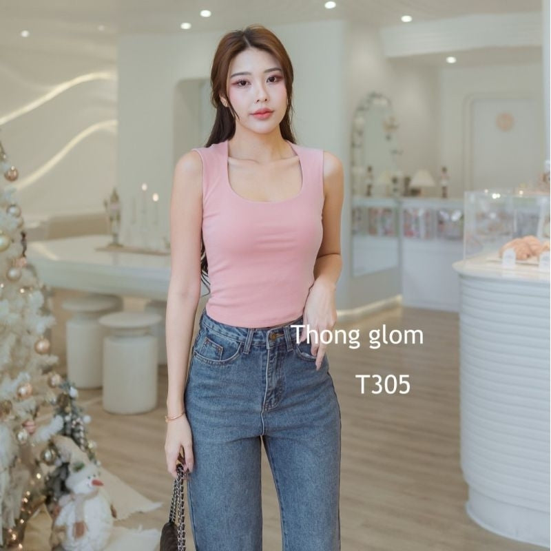 【T312】遮副乳+显身材背心上衣 Thong Glom